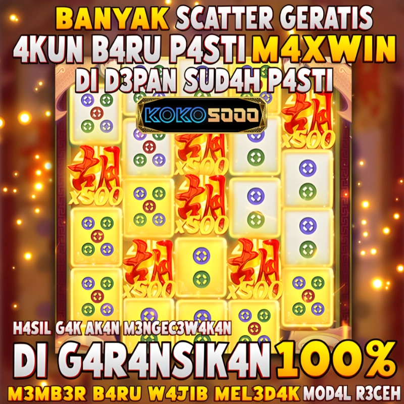 KOKO5000 # Situs Slot Resmi KOKO 5000 Deposit Qris 5000 Hadirkan Asuransi Kekalahan 100%