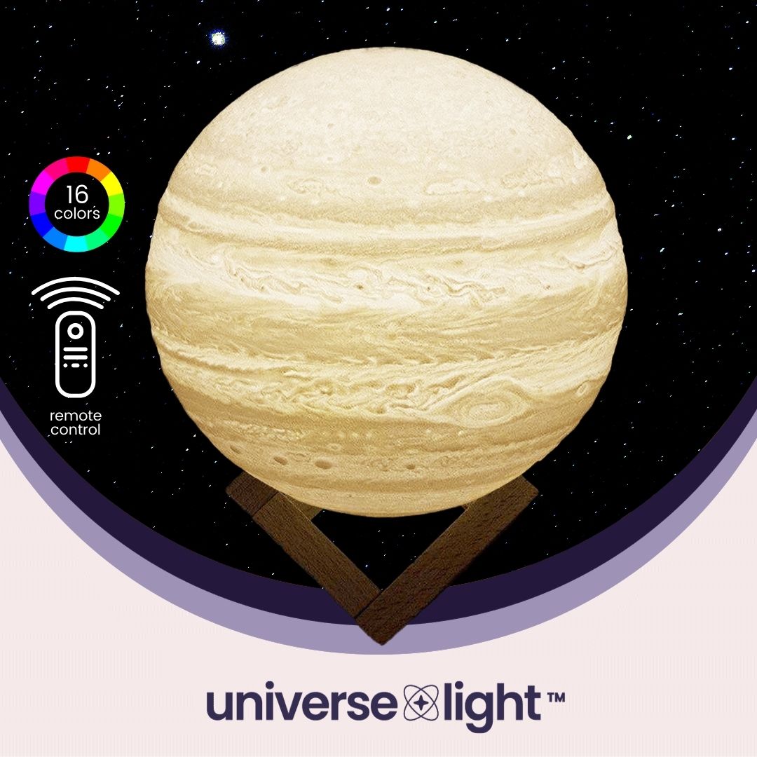 Universe Light™ Jupiter Lamp 2.0 - 16 Colors & Remote
